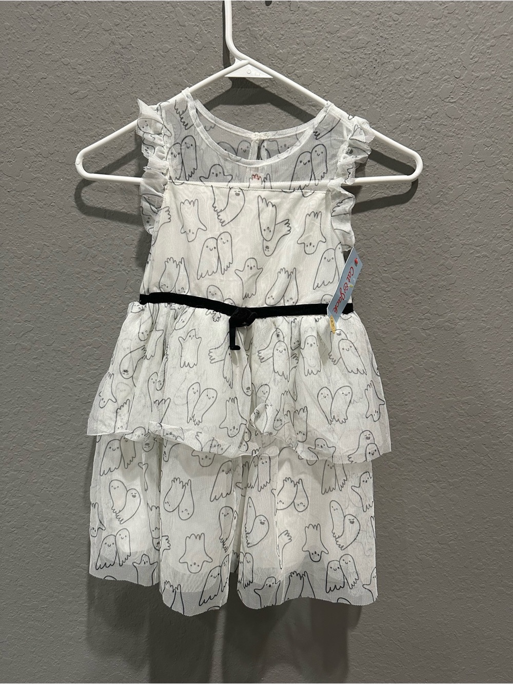Ghost costume dress by Cat & Jack Sz 5T NWT